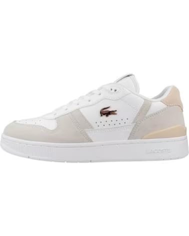 LACOSTE SNEAKER T-CLIP SET 48SFA0043-1Y9 BIANCO DONNA WHTLT
