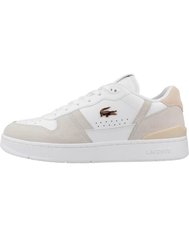 LACOSTE SNEAKER T-CLIP SET 48SFA0043-1Y9 BIANCO DONNA WHTLT