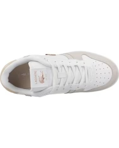 LACOSTE SNEAKER T-CLIP SET 48SFA0043-1Y9 BIANCO DONNA WHTLT