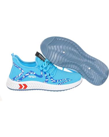 Man Trainers NASA ZAPATILLAS DEPORTIVAS ESTILO ALTO DE CORDONES CSK2025 HOMBRE AZUL