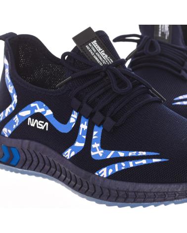 Deportivas de Hombre NASA ZAPATILLAS DEPORTIVAS ESTILO ALTO DE CORDONES CSK2075 HOMBRE AZUL MARINO