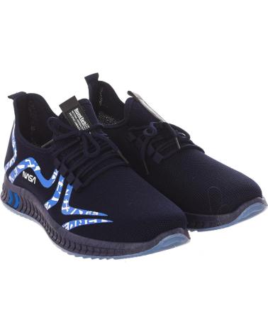 Deportivas de Hombre NASA ZAPATILLAS DEPORTIVAS ESTILO ALTO DE CORDONES CSK2075 HOMBRE AZUL MARINO
