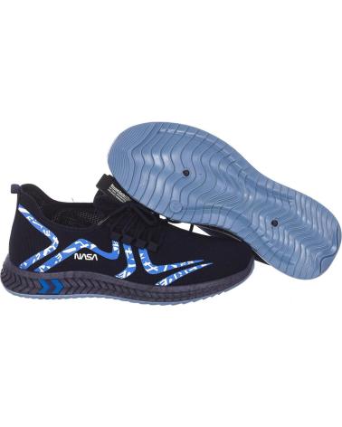 Deportivas de Hombre NASA ZAPATILLAS DEPORTIVAS ESTILO ALTO DE CORDONES CSK2075 HOMBRE AZUL MARINO