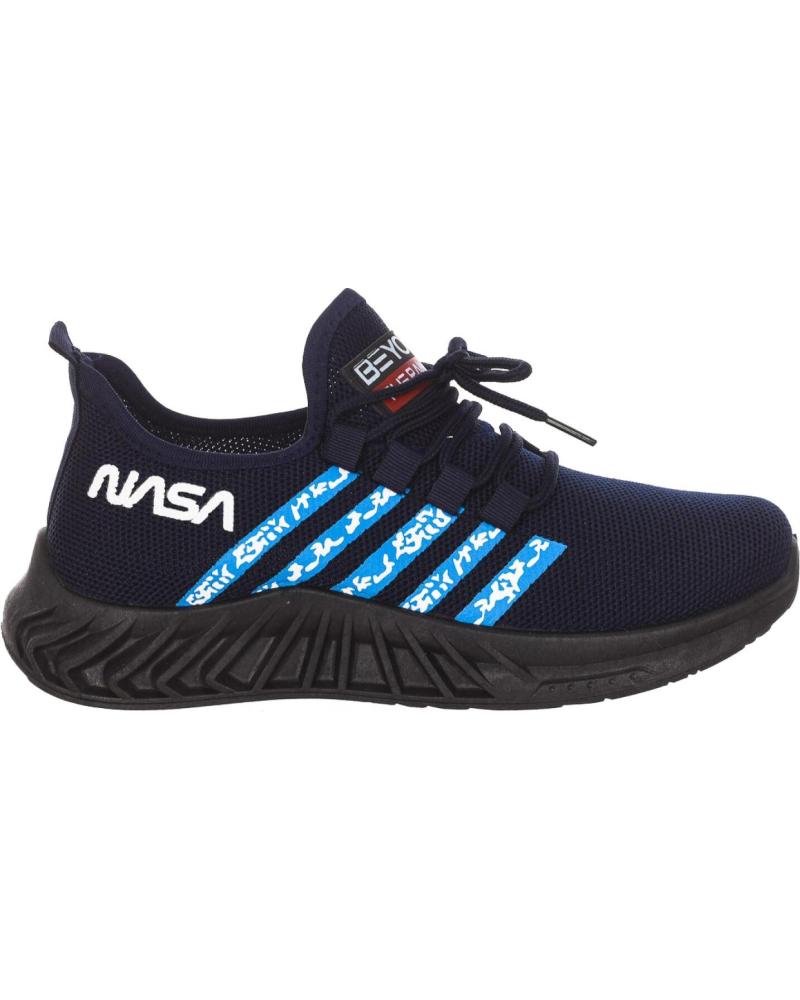 Sneaker für Damen NASA ZAPATILLAS DEPORTIVAS ESTILO ALTO DE CORDONES CSK2050 MUJER AZUL