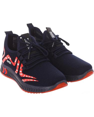 Sneaker für Damen NASA ZAPATILLAS DEPORTIVAS ESTILO ALTO CSK2053-M MUJER AZUL-ROJO