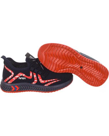 Sneaker für Damen NASA ZAPATILLAS DEPORTIVAS ESTILO ALTO CSK2053-M MUJER AZUL-ROJO