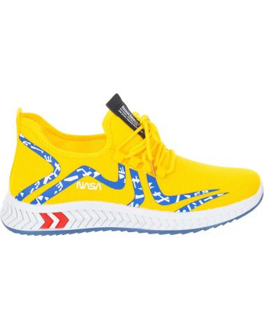 Esportes  de Mulher NASA ZAPATILLAS DEPORTIVAS ESTILO ALTO DE CORDONES CSK2024-M MUJE AMARILLO-AZUL
