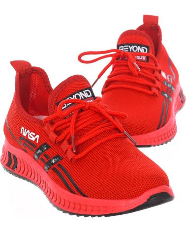 Esportes  de Mulher NASA ZAPATILLAS DEPORTIVAS ESTILO ALTO DE CORDONES CSK2030-M MUJE ROJO