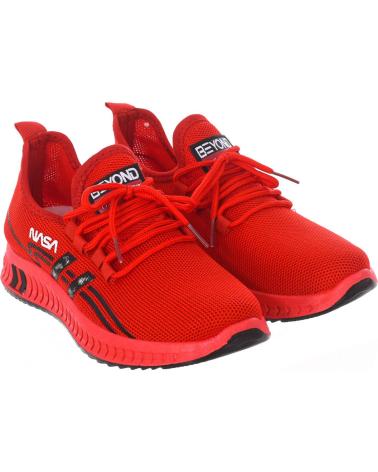 Esportes  de Mulher NASA ZAPATILLAS DEPORTIVAS ESTILO ALTO DE CORDONES CSK2030-M MUJE ROJO
