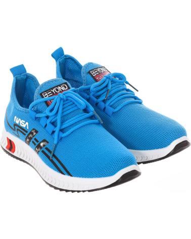 Esportes  de Mulher NASA ZAPATILLAS DEPORTIVAS ESTILO ALTO DE CORDONES CSK2029-M MUJE AZUL