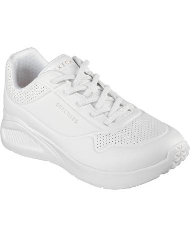 BASKETS SKECHERS UNO LITE-LITE WORK BLANCHES POUR FEMME BLANCO
