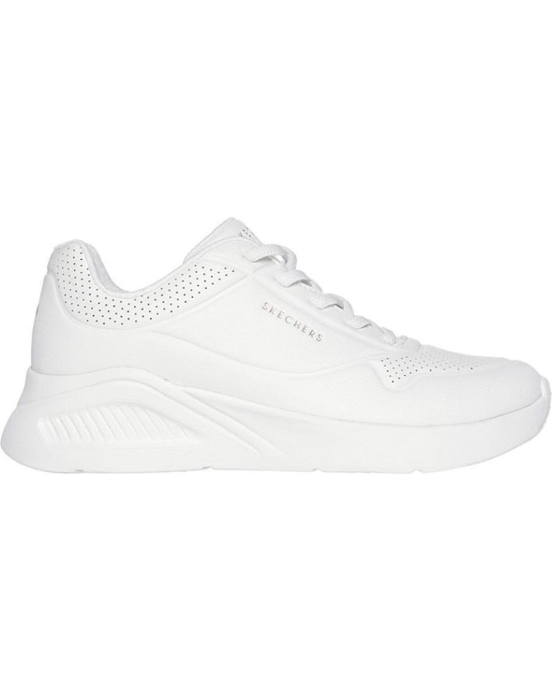 BASKETS SKECHERS UNO LITE-LITE WORK BLANCHES POUR FEMME BLANCO