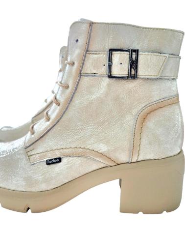 Bottines pour Femme FLUCHOS BOTIN CLARO LIGERO NAPLACK BEIG