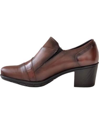 Woman shoes FLUCHOS ZAPATOS CUERO TACON MEDIO SUGAR NUTCOM 5