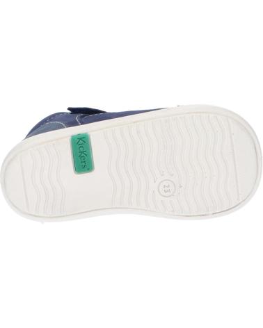 Scarpe per Bambina e Bambino KICKERS 894590-10 KLONY 53 BLEU ROUGE