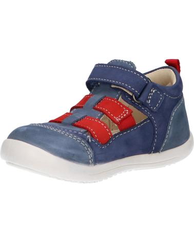 Scarpe per Bambina e Bambino KICKERS 894590-10 KLONY 53 BLEU ROUGE