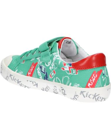 Sportif pour Fille et Garçon KICKERS 860862-30 GODY 61 VERT STREET