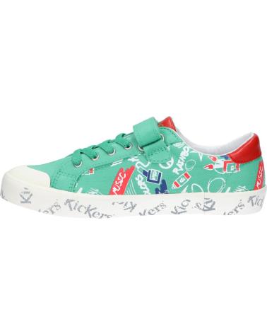 Sportif pour Fille et Garçon KICKERS 860862-30 GODY 61 VERT STREET