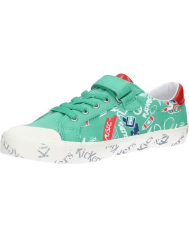 Sportif pour Fille et Garçon KICKERS 860862-30 GODY 61 VERT STREET