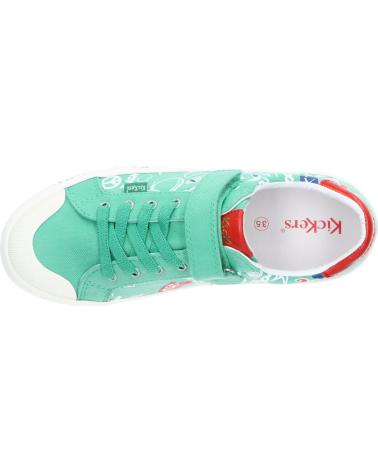 Sportif pour Fille et Garçon KICKERS 860862-30 GODY 61 VERT STREET