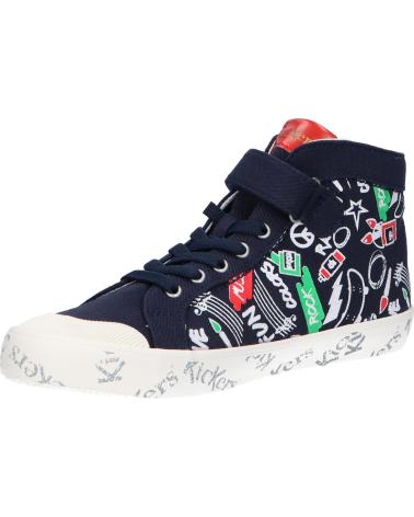 Esportes  de Menina e Menino KICKERS 858434-30 GODUP 101 MARINE STREET