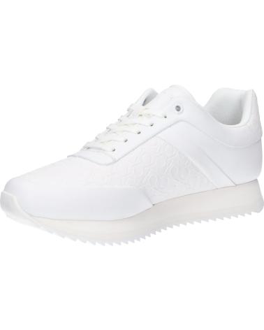 Deportivas de Mujer CALVIN KLEIN HW0HW02215 RUNNER LACE YBR WHITE