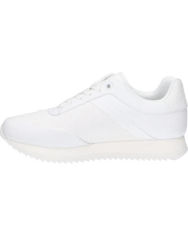 Deportivas de Mujer CALVIN KLEIN HW0HW02215 RUNNER LACE YBR WHITE