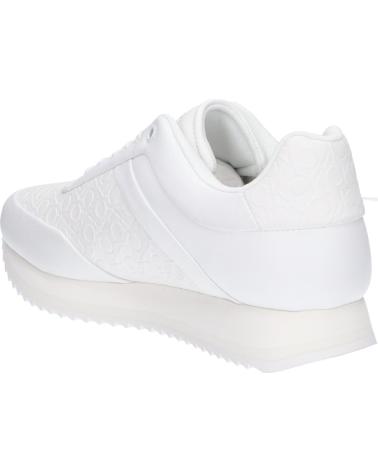 Deportivas de Mujer CALVIN KLEIN HW0HW02215 RUNNER LACE YBR WHITE
