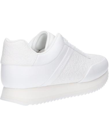 Deportivas de Mujer CALVIN KLEIN HW0HW02215 RUNNER LACE YBR WHITE