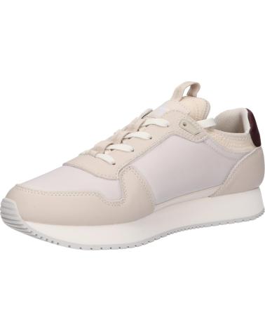 Deportivas de Hombre CALVIN KLEIN YM0YM01118 RETRO RUNNER SOCK 0HR EGGSHELL-C WHITE