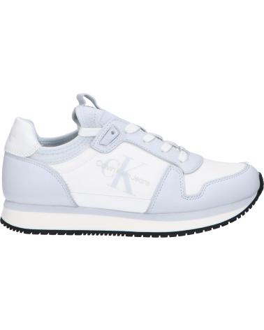 Deportivas de Mujer CALVIN KLEIN YW0YW01616 RUNNER SOCK 0G1 PLEIN AIR-BRIGHT WHITE