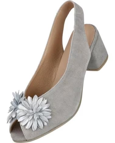 DCHICAS ZAPATOS DE TACON D´CHICAS 10070-589091 EN PARA MUJER GRIS