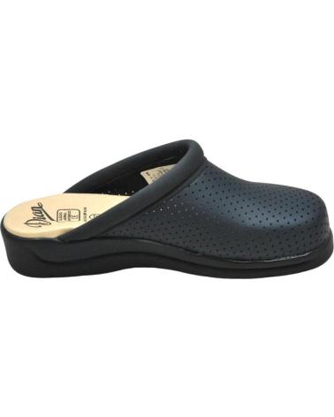Sapatos de Mulher DIAN PISA ZUECO LABORAL ANTIDESLIZANTE MUJER MARINO AZUL