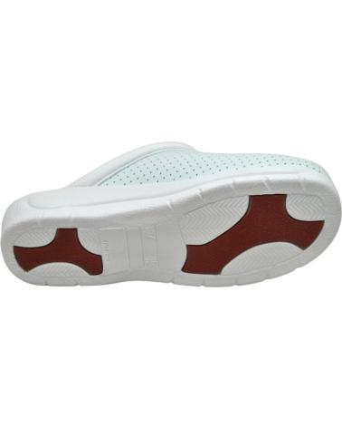 Zapatos de Mujer DIAN PISA ZUECO LABORAL ANTIDESLIZANTE MUJER BLANCO