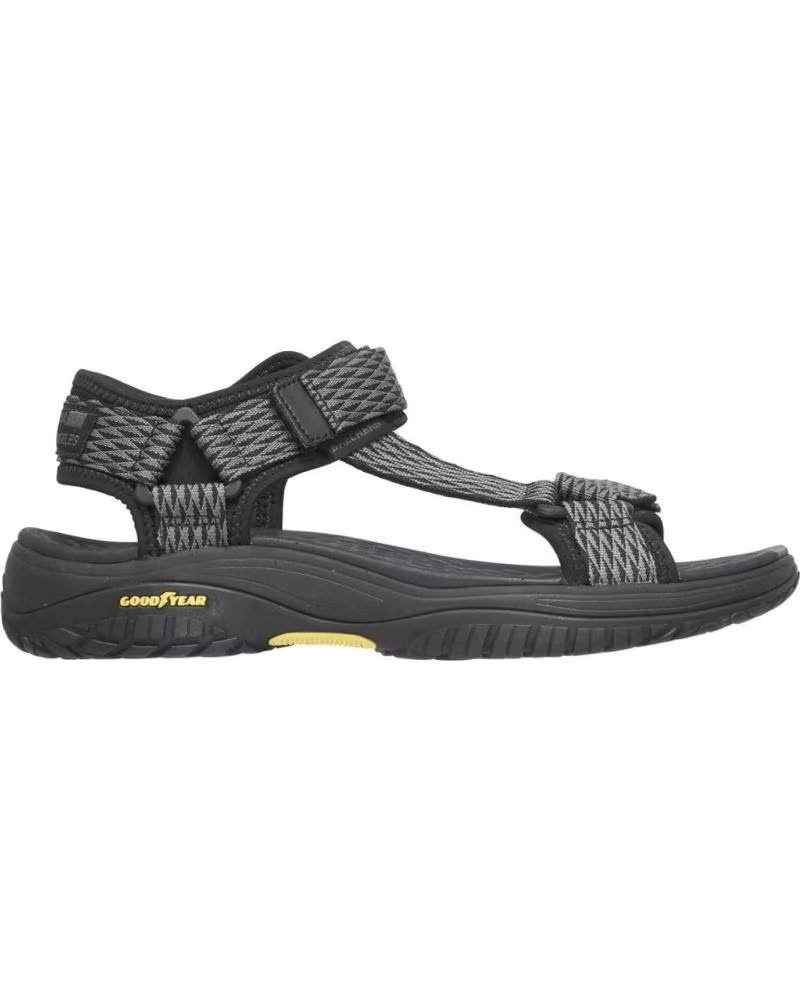 Sandals-De-Hombre-SKECHERS-LOMELL---RIP-TIDE-NEGRA-NEGRO