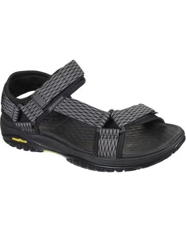 Sandals-De-Hombre-SKECHERS-LOMELL---RIP-TIDE-NEGRA-NEGRO