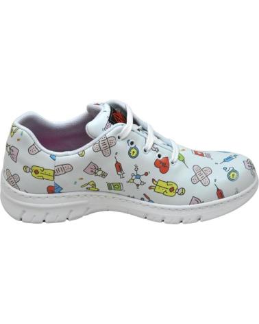 Zapatos de Mujer DIAN ZAPATO DE CORDONES LABORAL ALTEA ESTAMPADO PARA PLANTI BLANCO
