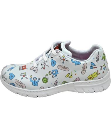 Zapatos de Mujer DIAN ZAPATO DE CORDONES LABORAL ALTEA ESTAMPADO PARA PLANTI BLANCO