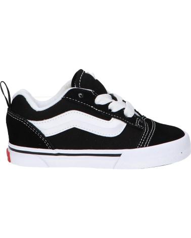 Deportivas de Niña y Niño VANS OFF THE WALL VN000D0K6BT1 KNU SKOOL ELASTIC LACE BLACK-TRUE WHIT