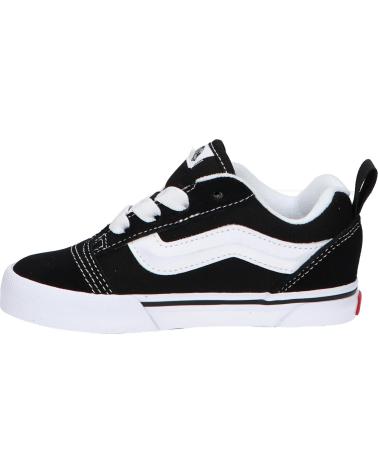 Deportivas de Niña y Niño VANS OFF THE WALL VN000D0K6BT1 KNU SKOOL ELASTIC LACE BLACK-TRUE WHIT
