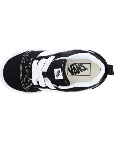 Deportivas de Niña y Niño VANS OFF THE WALL VN000D0K6BT1 KNU SKOOL ELASTIC LACE BLACK-TRUE WHIT