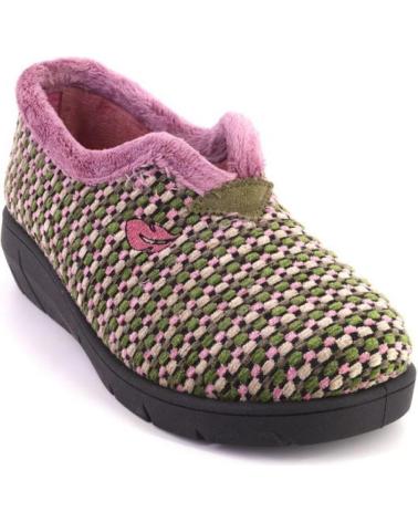 Pantufas de Mulher PLUMAFLEX 14217 ZAPATILLAS DE CASA DE MUJER KAKI