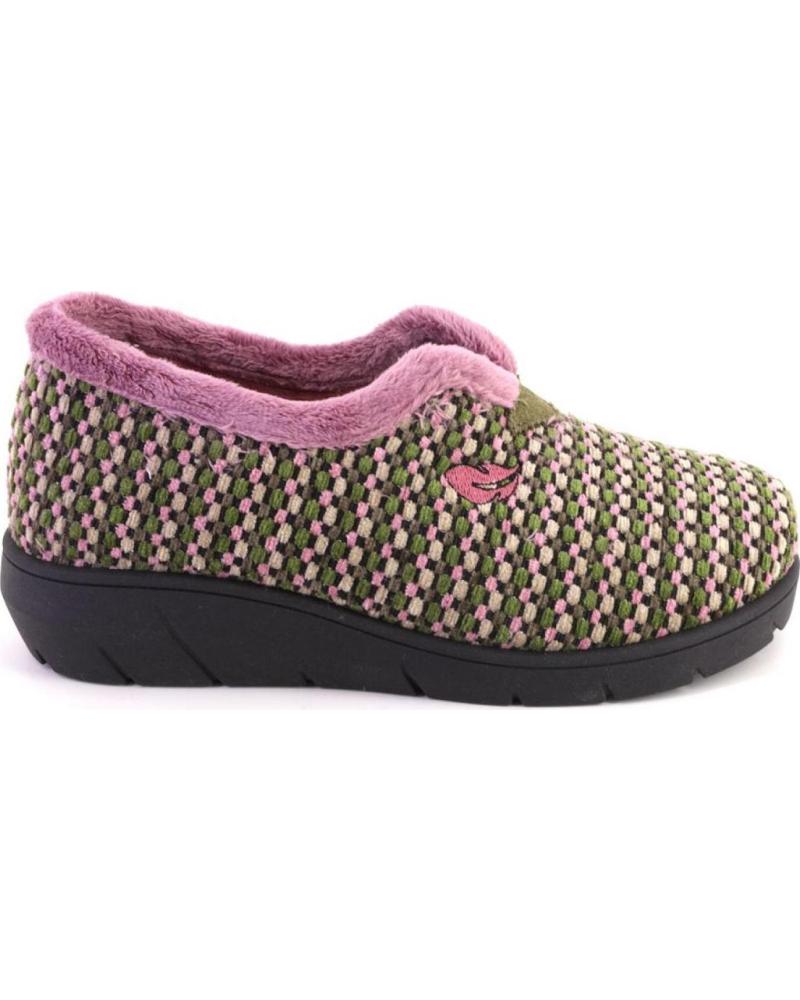 Pantufas de Mulher PLUMAFLEX 14217 ZAPATILLAS DE CASA DE MUJER KAKI