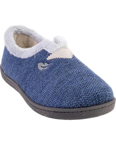 Pantufas de Mulher PLUMAFLEX 12014 ZAPATILLAS DE CASA DE MUJER AZUL MARINO