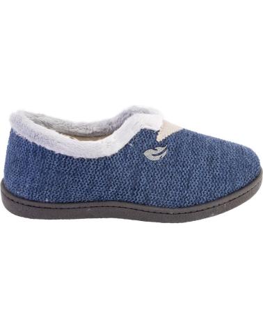 Pantufas de Mulher PLUMAFLEX 12014 ZAPATILLAS DE CASA DE MUJER AZUL MARINO