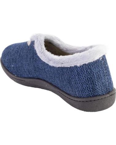 Pantufas de Mulher PLUMAFLEX 12014 ZAPATILLAS DE CASA DE MUJER AZUL MARINO
