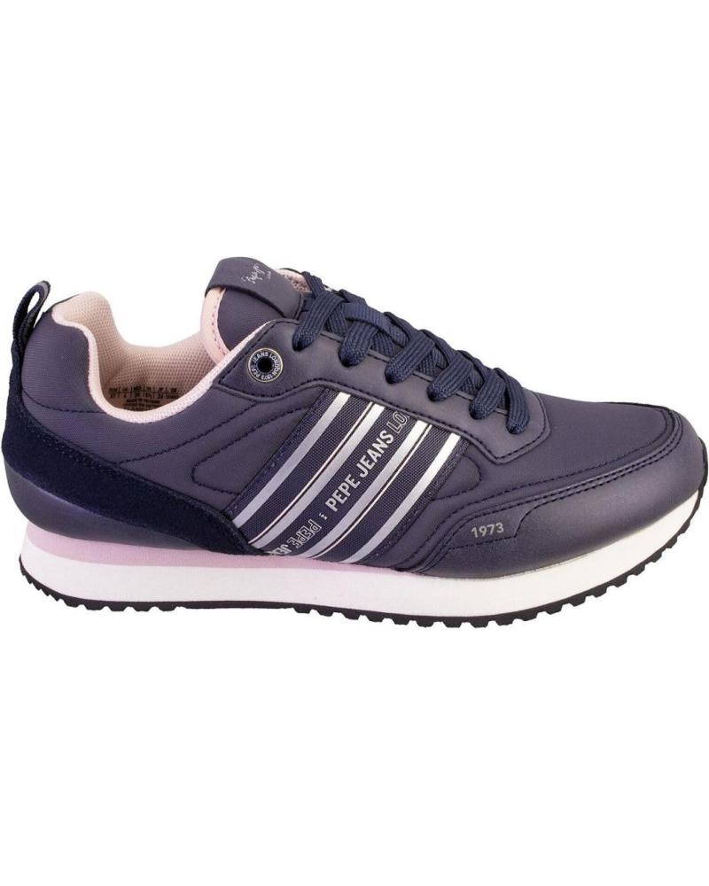Sportivo per Donna PEPE JEANS PLS40016 ZAPATILLAS CASUAL DE MUJER AZUL MARINO