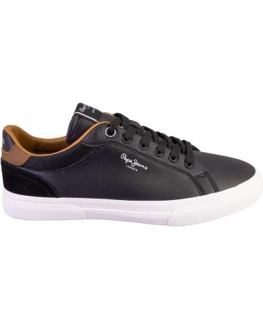 Sportivo-De-Hombre-PEPE-JEANS-PMS30839-ZAPATILLAS-CASUAL-DE-HOMBRE-NEGRO