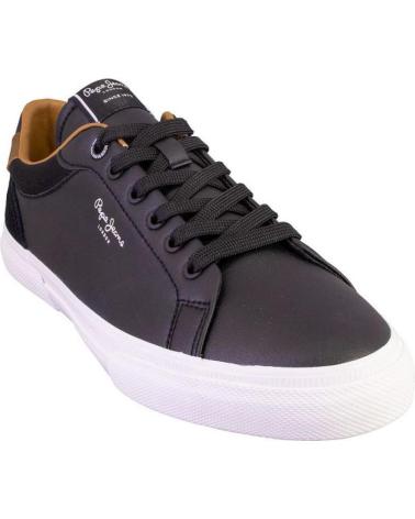 Sportivo-De-Hombre-PEPE-JEANS-PMS30839-ZAPATILLAS-CASUAL-DE-HOMBRE-NEGRO
