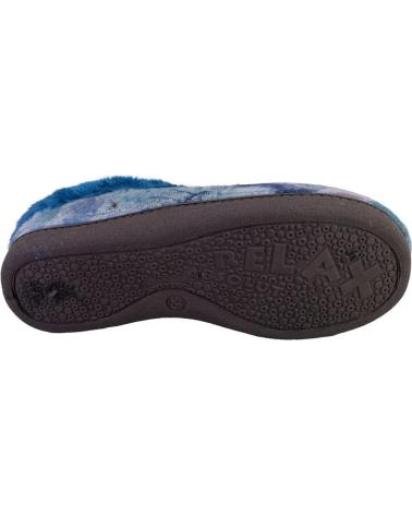 Pantufas de Mulher PLUMAFLEX 12037 ZAPATILLAS DE CASA DE MUJER AZUL